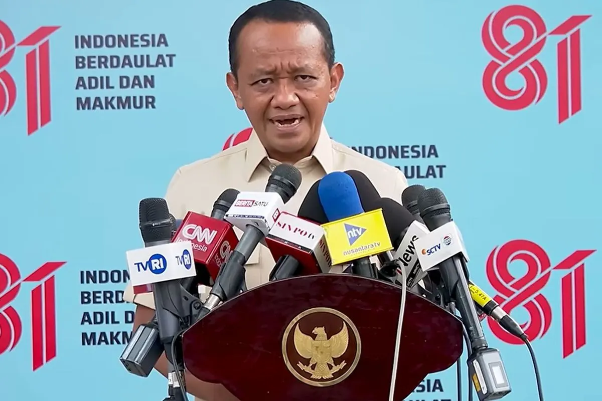Menteri ESDM Bahlil Lahadalia Pastikan Pasokan Minyak Nasional Aman