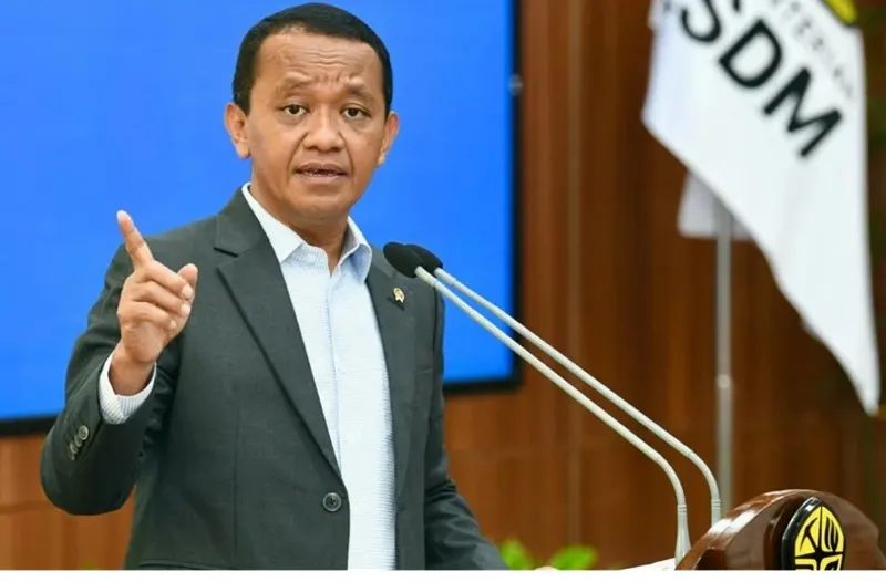 Menteri Energi dan Sumber Daya Mineral (ESDM) Bahlil Lahadalia