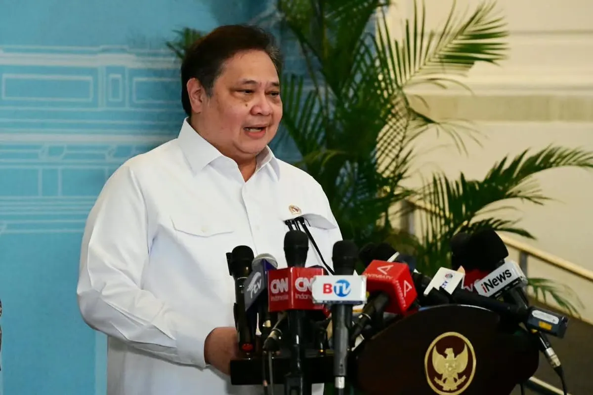 Menteri Koordinator Bidang Perekonomian Airlangga Hartarto