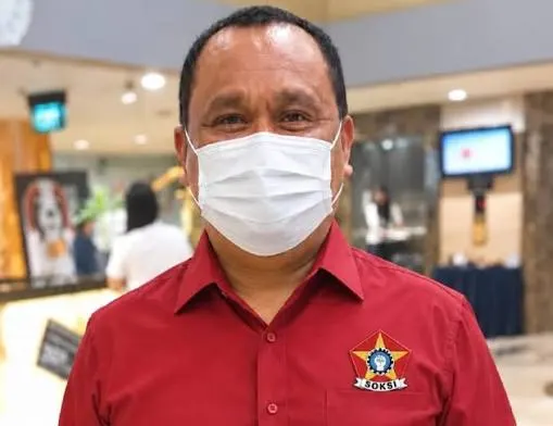 Ketua Depidar Sentral Organisasi Karyawan Swadiri Indonesia (SOKSI) Maluku Rohalim Boy Sangadji
