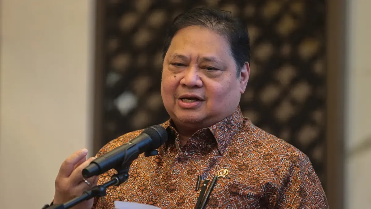 Menteri Koordinator Bidang Perekonomian Airlangga Hartarto