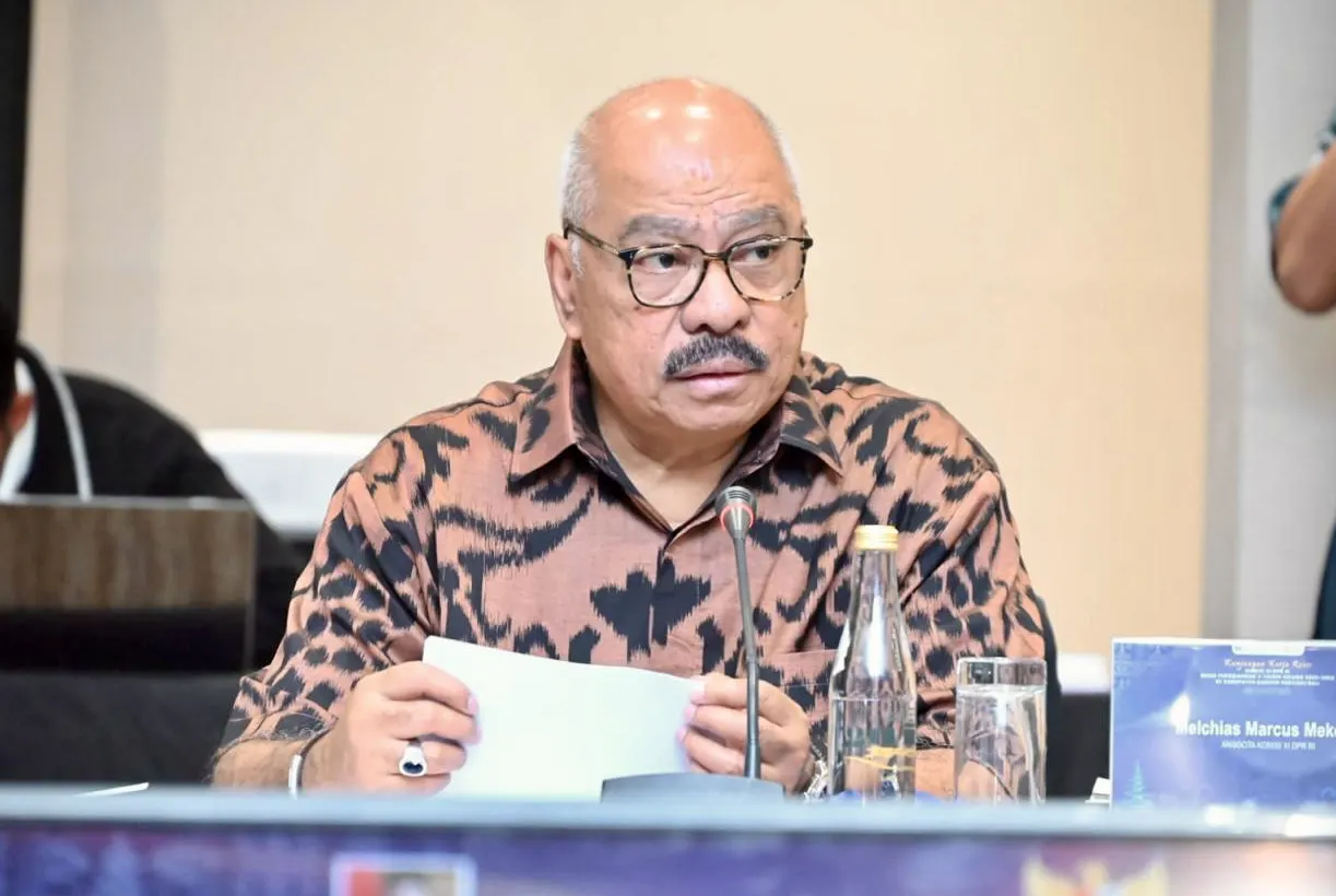 Ketua Komisi XII DPR RI Melchias Markus Mekeng