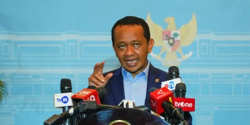 Menteri Energi dan Sumber Daya Mineral (ESDM) sekaligus Menteri Koordinator Bidang Hilirisasi dan Transisi Energi Bahlil Lahadalia