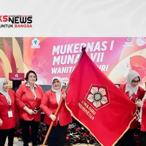 SOKSINEWS on Instagram: "Netty Marliza Komarudin resmi kembali dipercaya untuk memimpin Dewan Pimpinan Pusat (DPP) Wanita Swadiri masa jabatan 2026–2031. Keterpilihan tersebut dikukuhkan dalam Musyawarah Nasional (Munas) VII dan Musyawarah Kerja Nasional