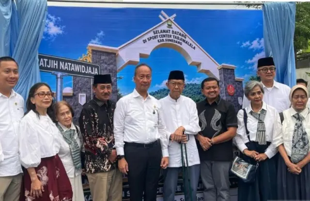 Agus Gumiwang Resmikan Jalan Ratjih Natawidjaja di Sumedang, Kenang Kiprah Tokoh Pendidikan