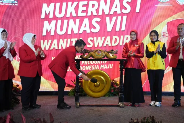 Mukhamad Misbakhun Buka Munas VII Wanita Swadiri, Dorong Konsolidasi SOKSI dan Peran Strategis Perempuan