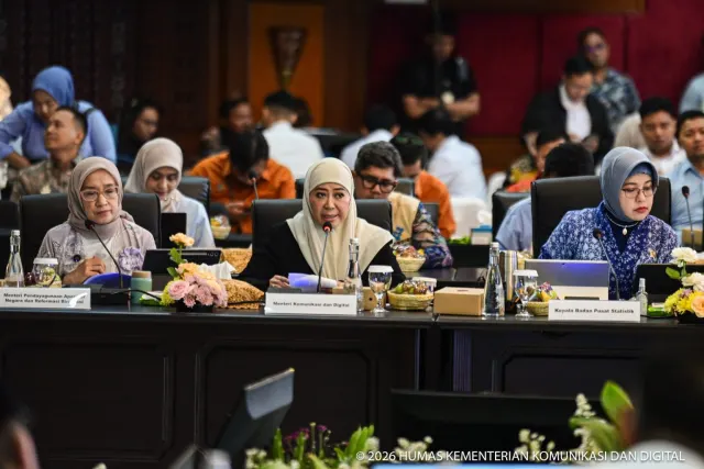 Menkomdigi Meutya Hafid Perkuat SPLP Dukung Perlinsos Digital