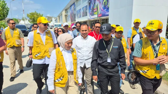 Menkomdigi Meutya Hafid Tinjau Kesiapan Komunikasi MotoGP Mandalika 2026