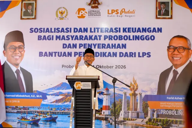 Misbakhun Gandeng LPS Gelar Literasi Keuangan Di Pesantren Probolinggo