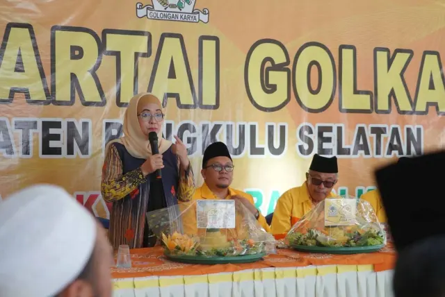 Peringati HUT Ke-62 Golkar Derta Rohidin Tekankan Kerja Nyata